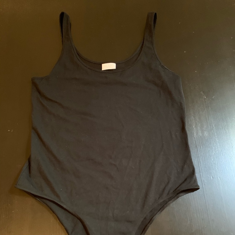 Abound Black Bodysuit